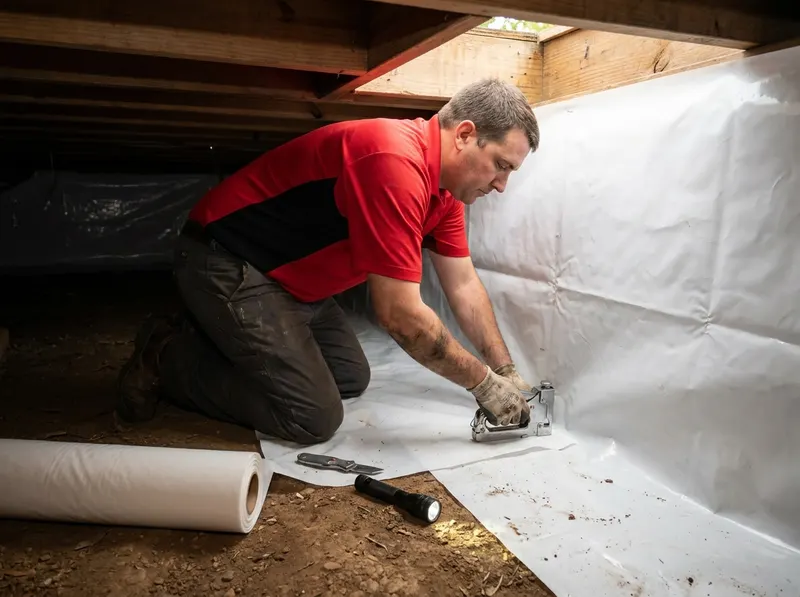 Crawlspace Vapor & Moisture Pest Barrier in Memphis, TN